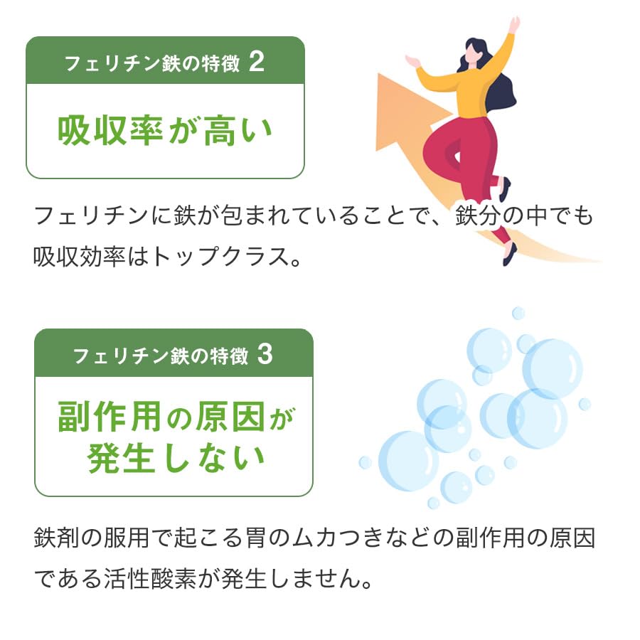 Amazon | 【フェリチン鉄】Lepeel Organics 鉄分 サプリメント 鉄不足